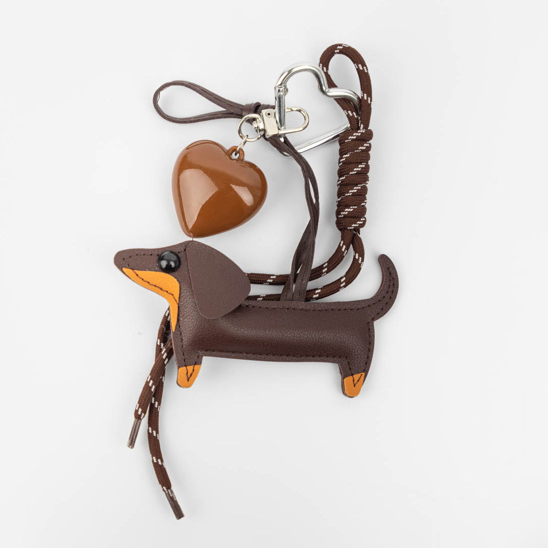Bag Charm Perro Salchicha