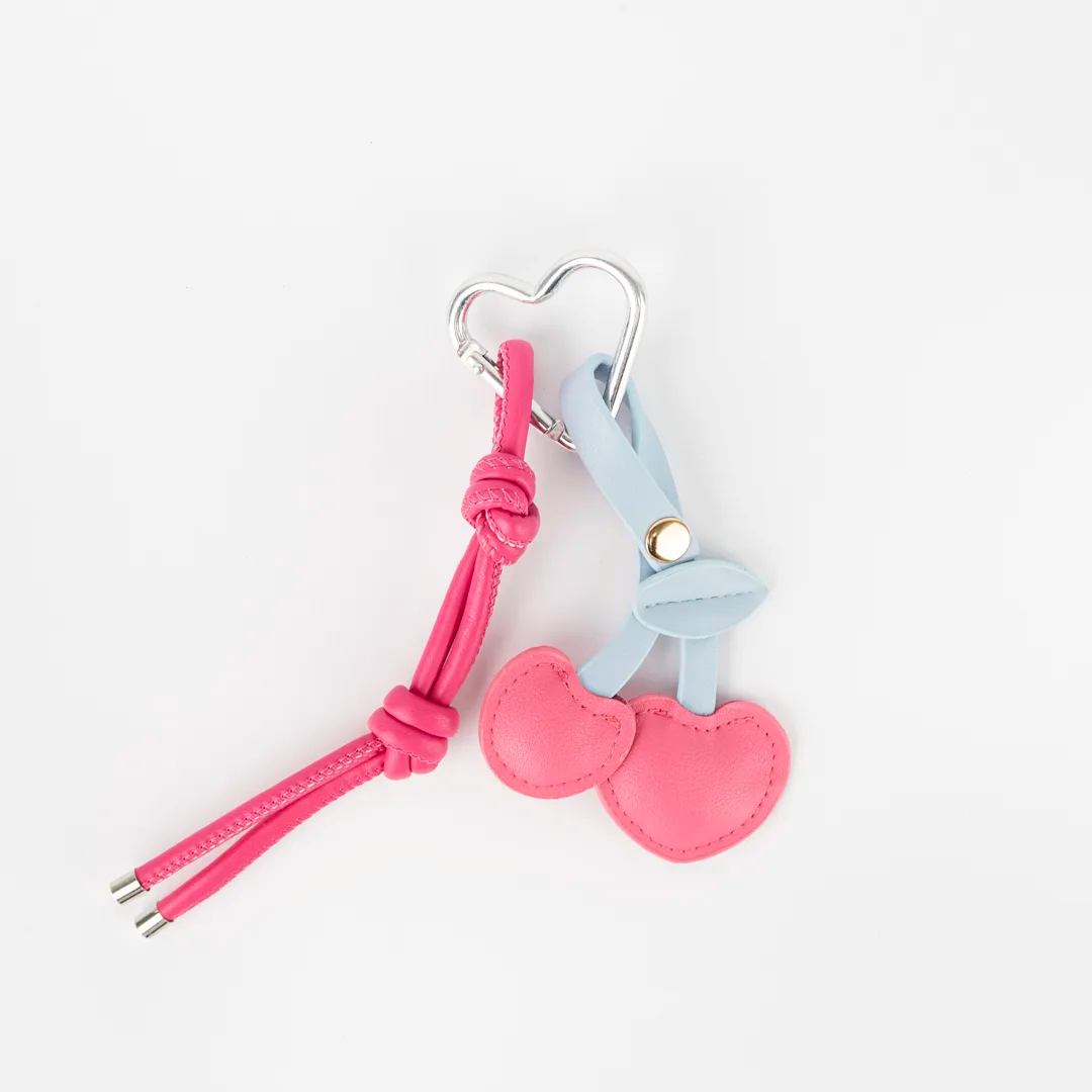 Bag Charm Cherry