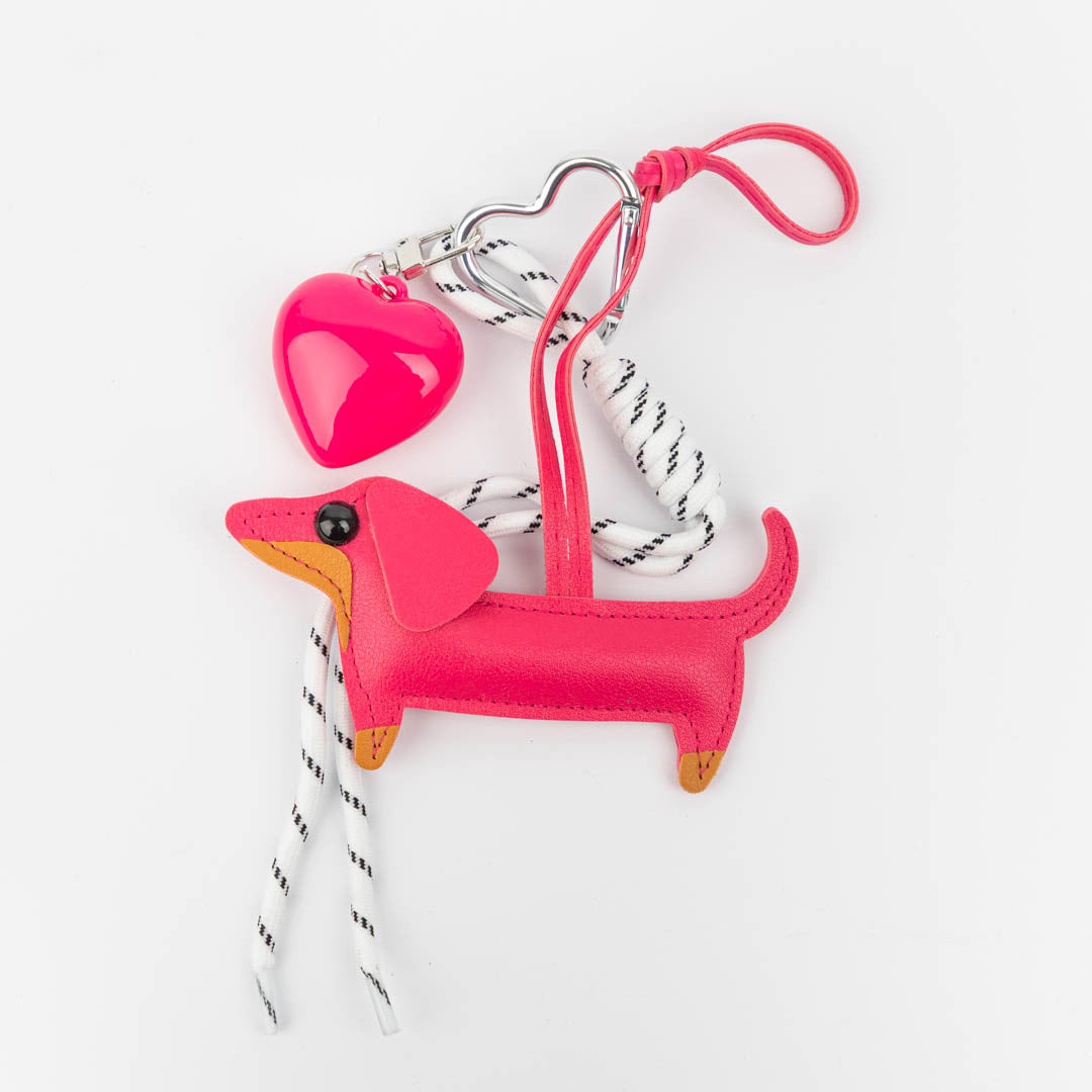 Bag Charm Perro Salchicha