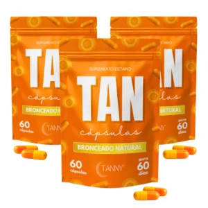 Cápsulas de Bronceado TANNY® PARA 6 MESES